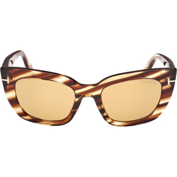NWT Tom Ford FT1190 Blonde Havana Cat Eye 53mm Sunglasses main image 5